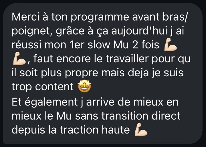 Avis d'un élève