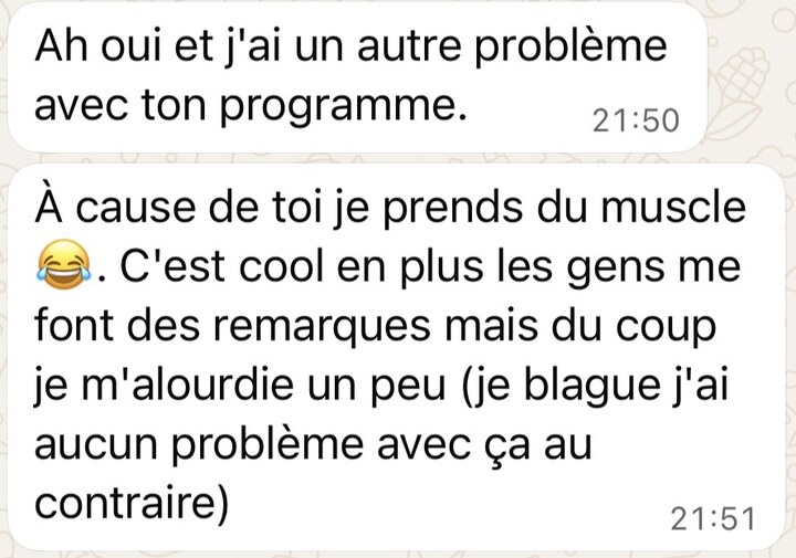Avis d'un élève