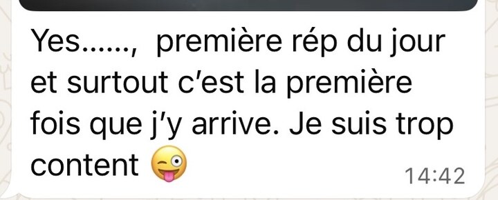 Avis d'un élève