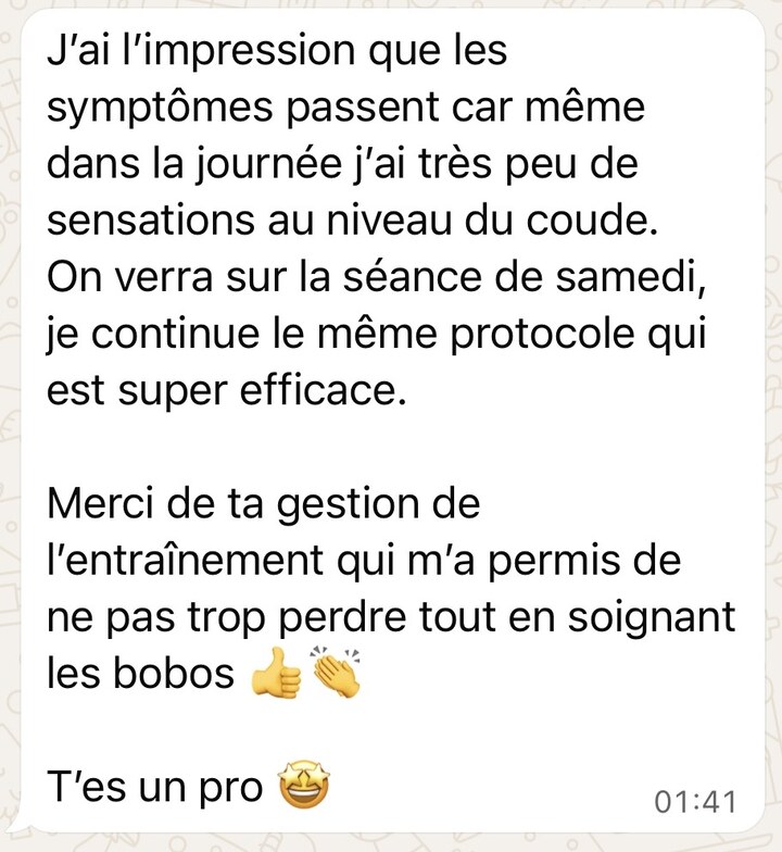Avis d'un élève